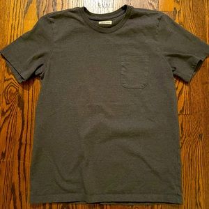 Taylor Stitch Heavy Bag Dark Grey Tee